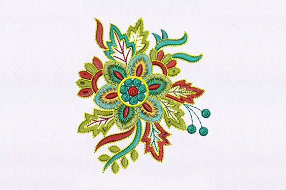 Colorful Floral Embroidery Review