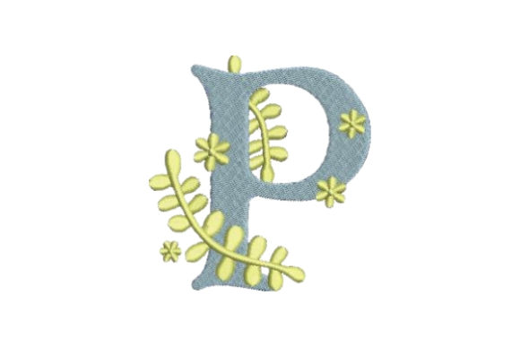 Floral Alphabet P Review for Etsy Sellers