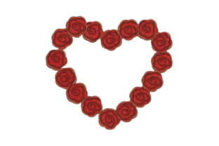 Heart Made of Roses Embroidery Review