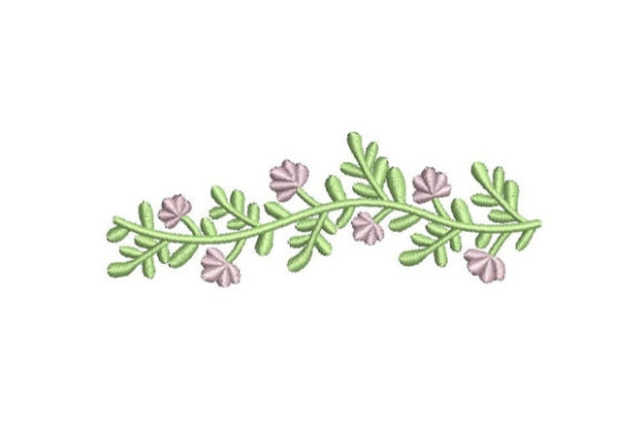 Pink Flower Wreath Embroidery Design Review