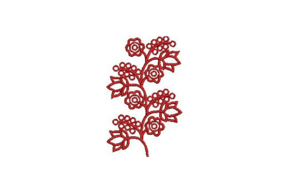Redwork Flowers Embroidery Design Review