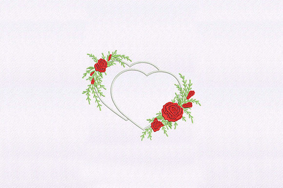 Rose Hearts Quilting Embroidery Design Review