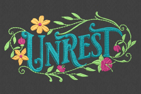 Unrest Embroidery Design Review for Personalized Gifts